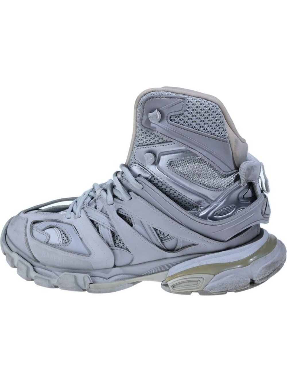 Balenciaga Track Hike Boots Hyke High-Top Sneakers Gray